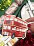 London Bus Wooden Christmas Decoration, thumbnail 1 of 3