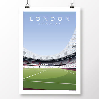 West Ham London Stadium Poster, 2 of 8