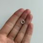 Tiny Ring Charm, Add To Your Necklace, thumbnail 3 of 5