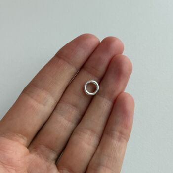 Tiny Ring Charm, Add To Your Necklace, 3 of 5
