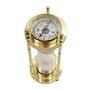 Personalised Dollond London Hourglass With Clock And Compass, thumbnail 8 of 12