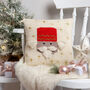 Nutcracker Cushion Cover Easy Knitting Kit, thumbnail 1 of 10