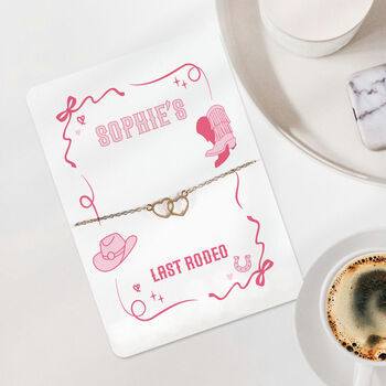 Last Rodeo Hen Party Bracelet Favour, 4 of 9