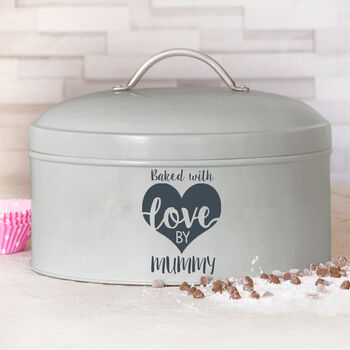 Personalised 'Made With Love' Cake Tin, 2 of 6