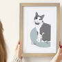 Personalised Hand Drawn Cat Sketch, thumbnail 3 of 10