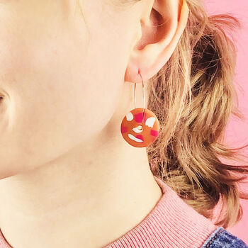 Polymer Clay Earring Making Kit Statement Hoops, 10 of 12