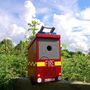 Personalised Fire Engine Bird Box, thumbnail 1 of 10