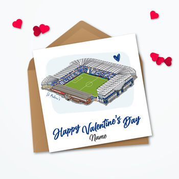 Valentines Birmingham City Personalised Card, 2 of 5