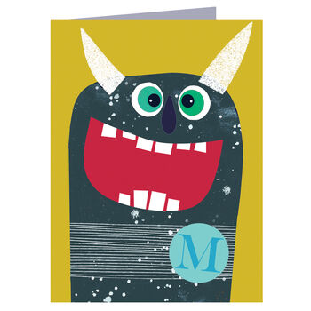 Mini M For Monster Card, 2 of 4