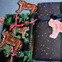 100% Recycled Set Of Four Tiger Gift Tags, thumbnail 5 of 6