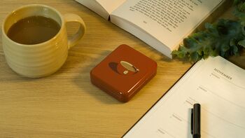 Tea Bag Travel Pocket Tin Tea Lover Gift Storage Box | Teacup, 3 of 9