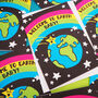 Welcome To Earth New Baby Card, thumbnail 6 of 7