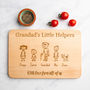 Our Family Personalised Engraved Wooden Board, thumbnail 1 of 9