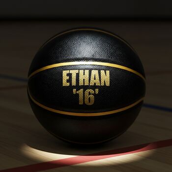 Personalised Basketball Ball, 3 of 6