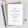 Personalised '1st Valentines' Valentine's Day Card, thumbnail 3 of 5