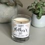 Personalised Mother's Day Floral Design Candle, thumbnail 2 of 2