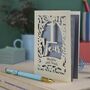 First Anniversary Card One Year Paper Anniversary, thumbnail 5 of 6