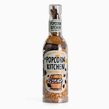 Chocolate Orange Segments Pop At Home Popcorn Kit, 440g, 3 of 5