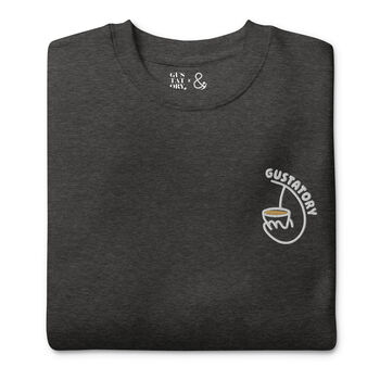Coffee Alchemist Cotton Blend Embroidered Sweatshirt, 12 of 12