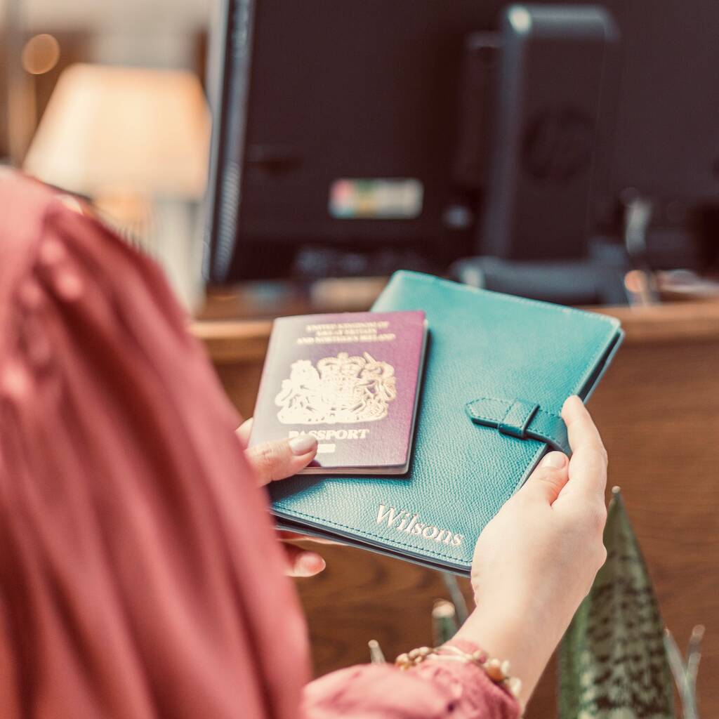 Personalised Family Travel Wallet By BeGolden