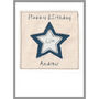 Personalised Star Birthday Card For Him, Any Age, thumbnail 6 of 9
