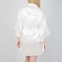 Personalised Swirl Bridal Dressing Gown, thumbnail 2 of 3