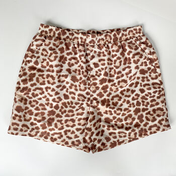 Matching Family Men's Leopard Swimshorts, 4 of 11