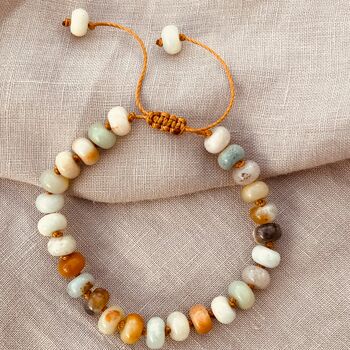 Amazonite Gemstone Bracelet, 3 of 4