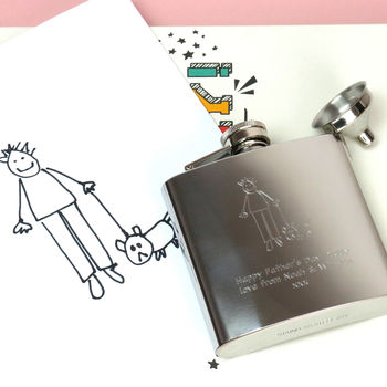 Personalised Engraved Hip Flask Premium Quality, 2 of 6
