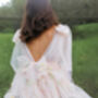 Athena In Blush Party Or Flower Girl Dress, thumbnail 7 of 9