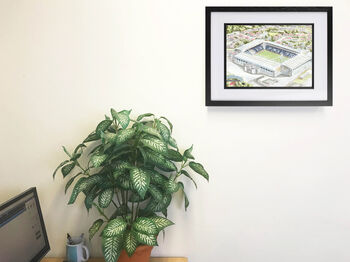Preston North End Deepdale Stadium Art Print, 2 of 3