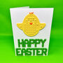 Contemporary, Lego Compatible Easter Card, thumbnail 2 of 2