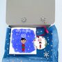 Personalised Indian Boy Christmas Bauble And Card Set, thumbnail 1 of 2