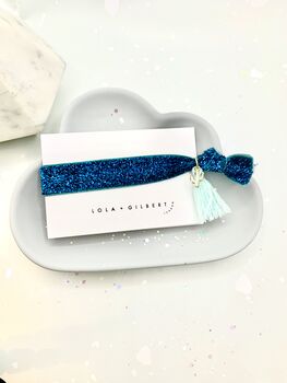 Glitter Hair Tie Charm Bracelet, 8 of 12
