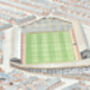 Sunderland Fc Roker Park 1930's Stadium Art Print, thumbnail 2 of 3