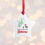 Personalised Christmas Deer Decoration, thumbnail 3 of 5