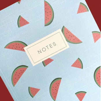 A5 Notebook Watermelon Design, 5 of 6