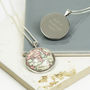 Personalised Sterling Silver Map Pendant Necklace, thumbnail 2 of 11