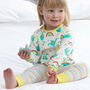 Children's Pyjamas | Rainbow Dragon | Certified Organic, thumbnail 1 of 12