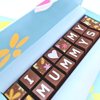 Personalised I Love You Mummy Chocolate Gift, 3 of 11