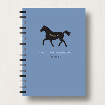 Personalised Horse Lover's Journal Or Notebook, 6 of 10