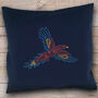 Parrot Cushion Beginners Embroidery Kit, thumbnail 1 of 4
