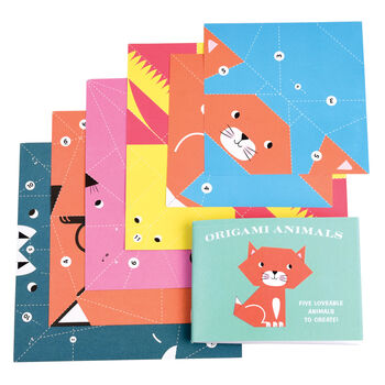 Set Of 24 Make Your Own Animal Origami Kits, 3 of 3