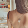 Silver White Iceberg Necklace And Single Earring, thumbnail 2 of 6