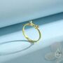 Sterling Silver Sausage Dog Ring, thumbnail 7 of 12