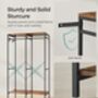 Portable Wardrobe With Hanging Rods And Shelves, thumbnail 8 of 12