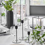 Matte Black Candle Holders, thumbnail 2 of 4