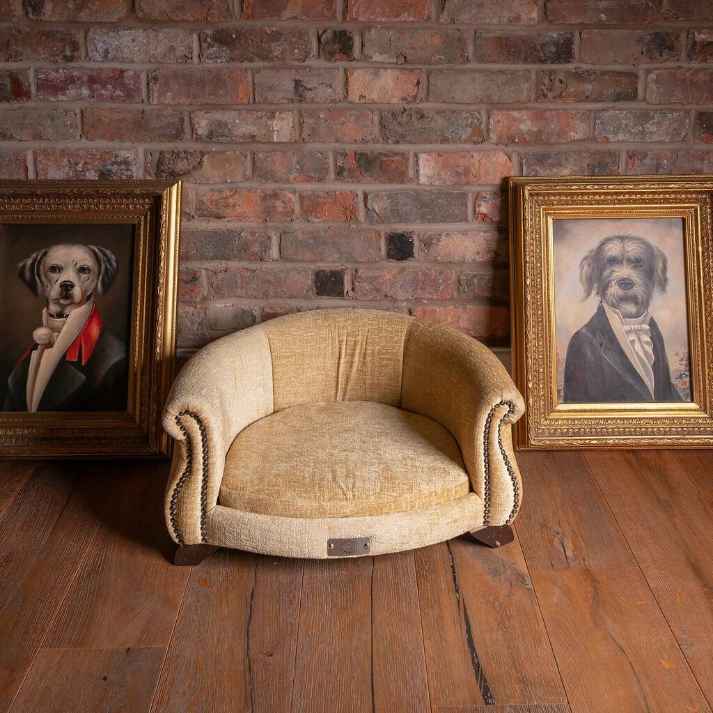 Luxury Fabric Sofa Dog Bed By Filthy animal