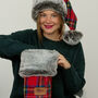 Christmas Tartan Santa Hat, thumbnail 4 of 5