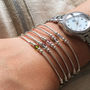 Silver Stuff Swarovski Crystal Stretch Bracelet, thumbnail 4 of 7